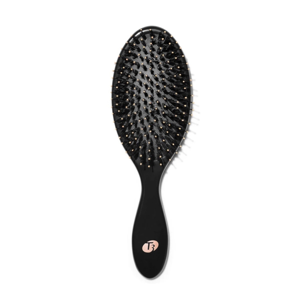T3 Polish & Shine Premium Vegan Boar Nylon Oval Brush